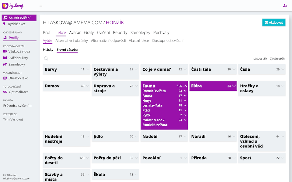 Cvičení výslovnosti
