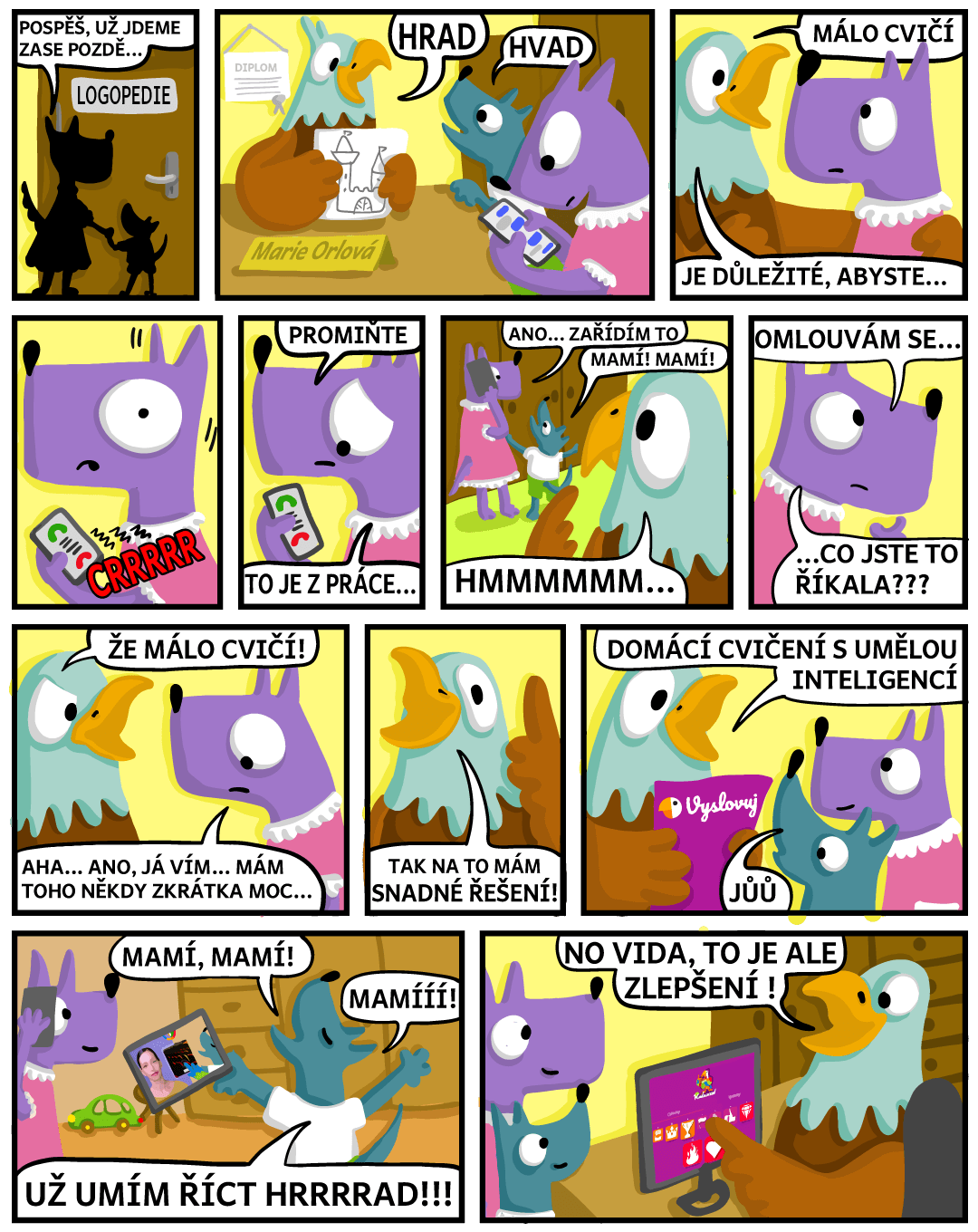 Podpora logopedické péče